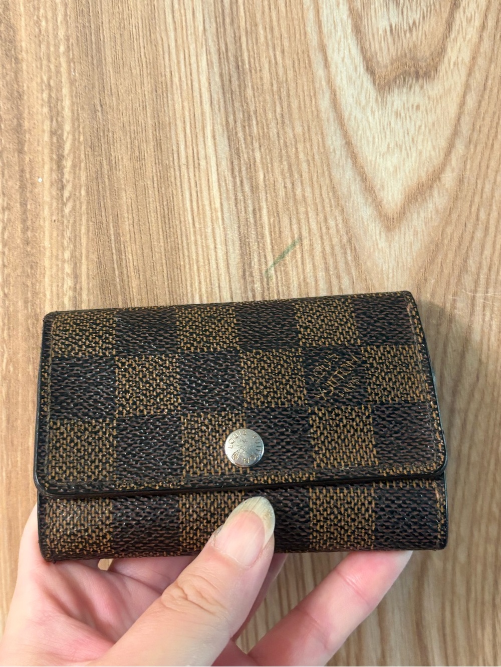 Auth Louis Vuitton Damier Ebene 6 Key